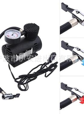 轮汽车充胎气泵1你2V便携式电动泵汽车迷空压气GAU缩机