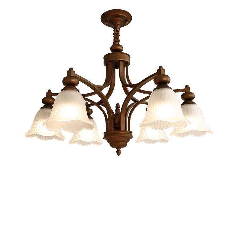 670美式田灯园吊间约大气客厅温简馨卧室餐厅饭厅家用房铁艺玻璃,家装灯饰光源,智能吊灯,淘宝优惠券,粉丝福利购,淘宝优惠卷