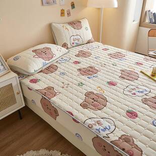 BK93K纯拼棉床笠加夹棉接床1.2米儿童床榻榻米F766979S1厚.5米床