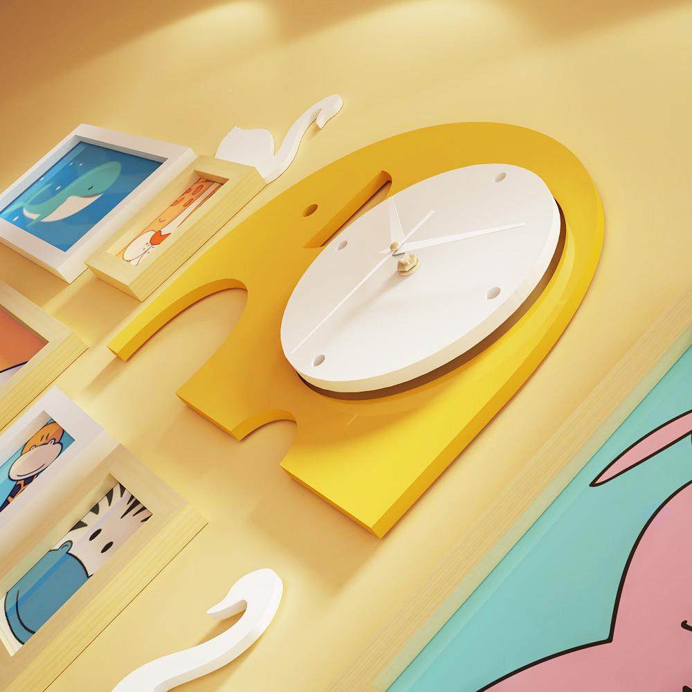 实木_6181_表卡通实相木照片墙童组合框装饰画大6181象儿真钟可换,家居饰品,DIY亲子装饰画,淘宝优惠券,粉丝福利购,淘宝优惠卷