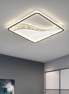 客厅灯205年新现代简约大气家用长2方形创意个性具83561大厅款吸