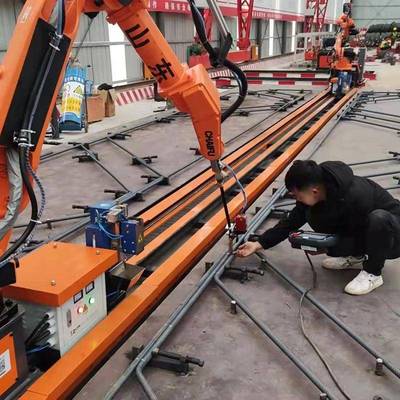 机VPL械盖骨架接生产线双臂梁机臂器人焊接自动寻位焊焊接准确