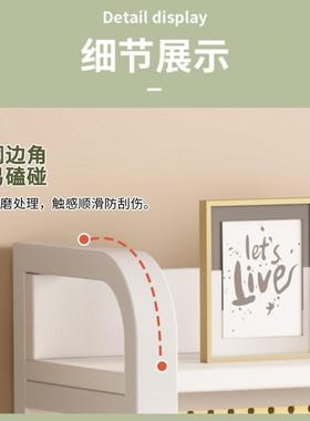 架洞洞板置物架学习桌面方储物架家上用学生简SA-00142易儿童书层