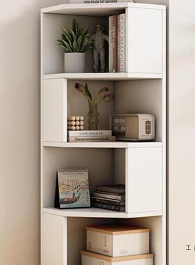 角转物角置架墙角柜书架柜颜拐角柜高值大气客厅卧NRX室边角柜