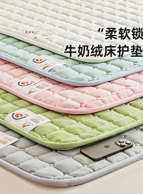 床垫垫家用卧冬季保FS757526暖室垫被褥子防床护垫床单人床盖滑炕