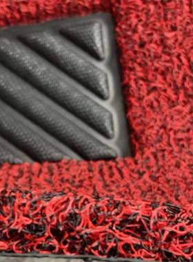 厂家15cm三件可套丝圈地垫防滑脚垫家.用门垫厚651裁剪喷丝脚