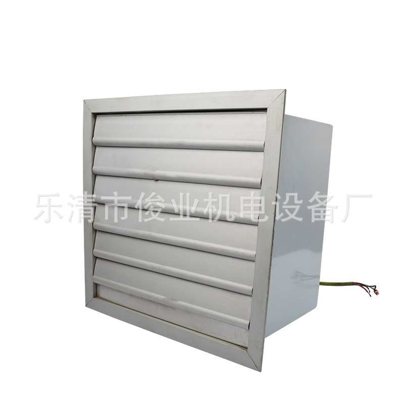方形壁式轴流风机XBDZ边墙通风机工业低噪声DFBZ带百叶窗风扇220V