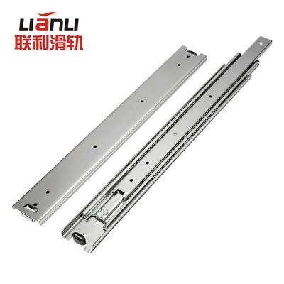 IDB11重载型51系列三节式滑轨SRRH150拉拔型三段抽拉式重型滑轨