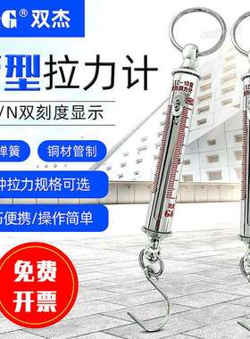 双杰管形测力计LTZ-10拉力计10KG