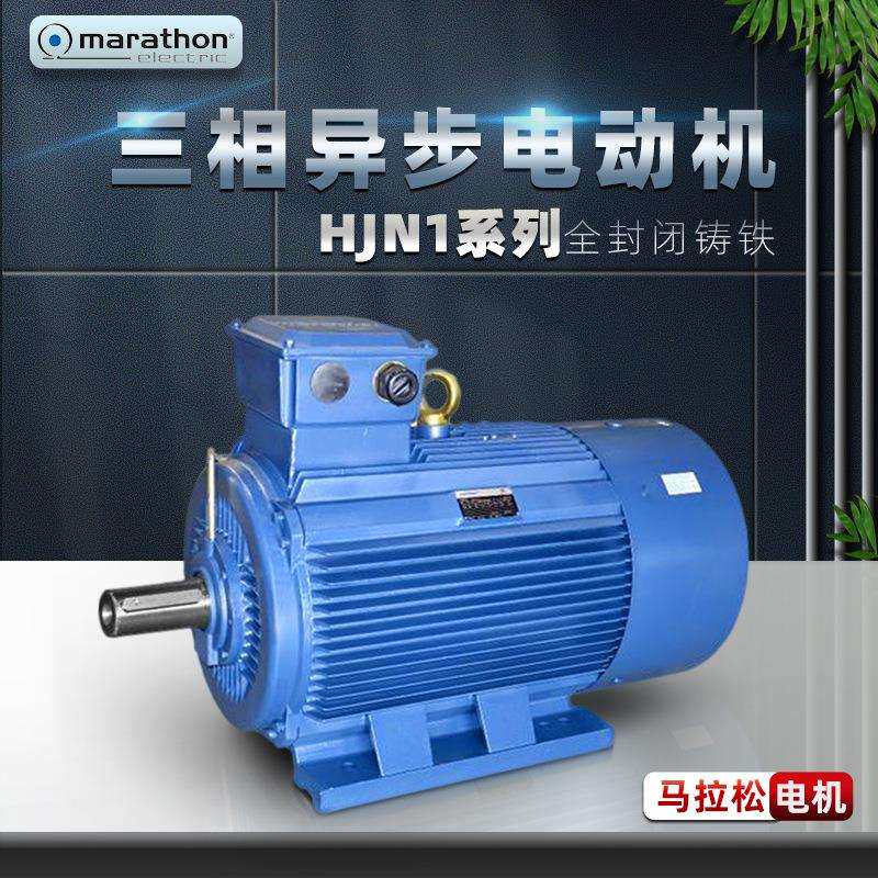 马拉松电机marathon电动机HJN1系列三相低压马达铸铁18.5KW现货