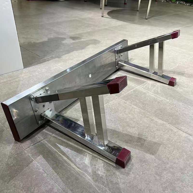 不锈钢凳子长条凳家用等候椅商场餐厅饭店长条凳车间员工休息椅
