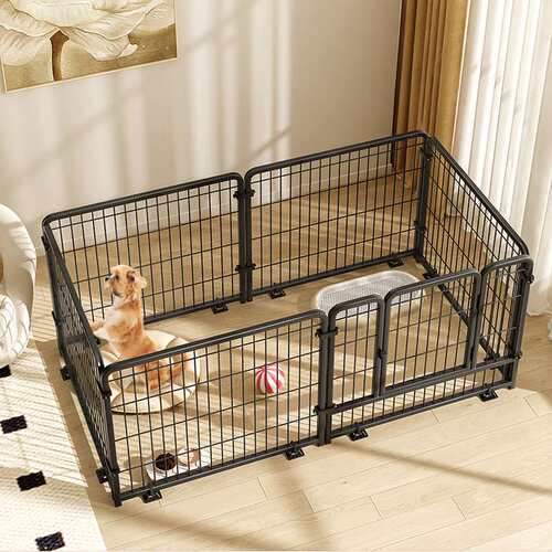 宠物狗狗围栏大中小型犬柯基专用狗窝一室一厅一卫室内狗笼子栅栏