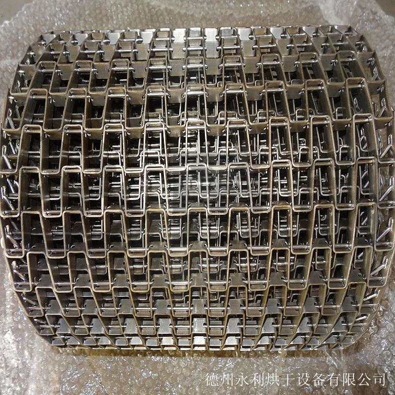 供应网带 不锈钢高温马蹄网带 金属长城网带 3米食品油炸链网加工
