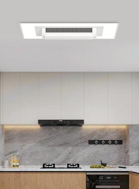 全光谱护眼集成厨房创意LED无叶风扇面板扣板灯饰照明灯具家装