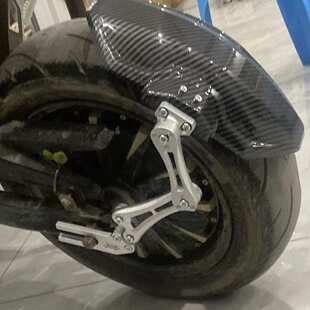 【配件厂家】生产通用新款后盾支架改装第三代适用小牛九号挡泥板