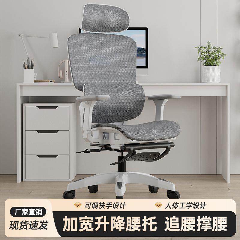 电脑椅升降网椅办公椅久坐扶手靠背椅子人体工学椅子透气