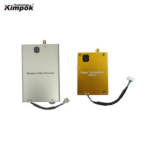 Kimpok500Mhz4WFPV视频发射器接收器大功率无线视频传输套装
