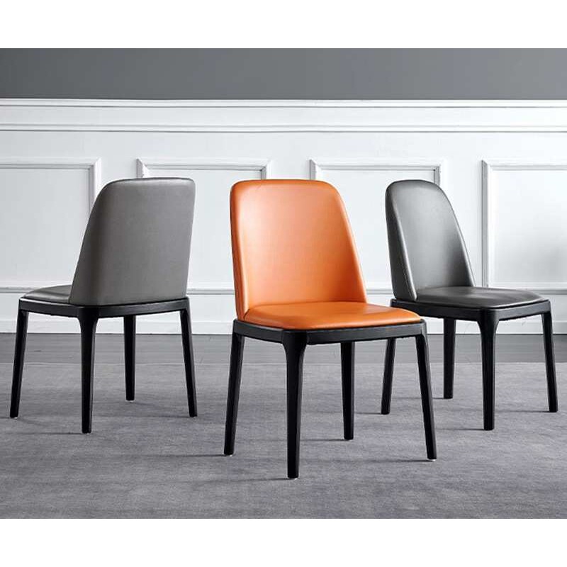 北欧轻奢实木餐椅靠背休闲椅子家用简约现代酒店公寓餐厅凳子