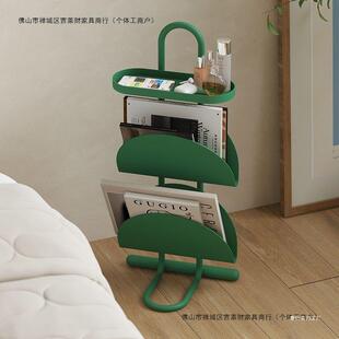 沙发小边几客厅阳台茶几杂志书架卧室床头置物架创意小桌子侧边柜