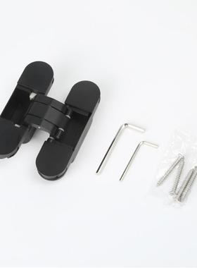 华意利HE3D110高档静音三维暗藏铰链可调隐形十字木门折叠门合页