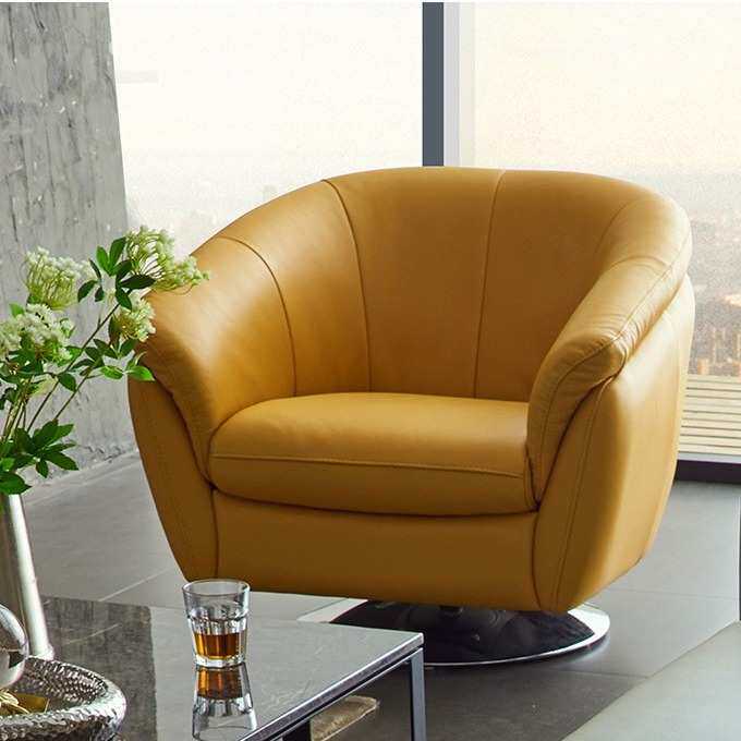 现代简约旋转椅单人沙发椅小户型客厅设计师小沙发懒人时尚创意