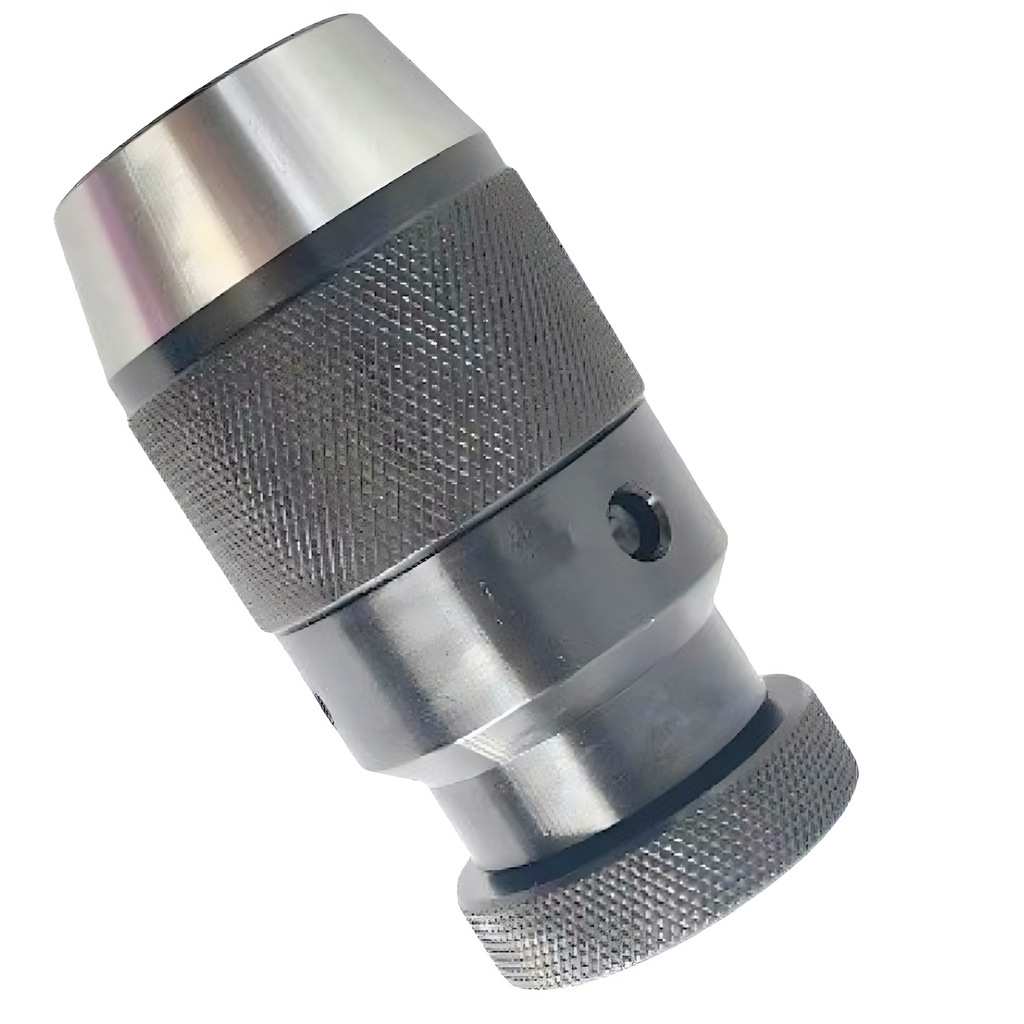 自紧自锁式钻夹头0-13mm B16中型+MT2-B16接杆 公制螺纹