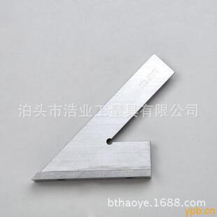 300x200 不锈钢尺身 表面淬火 45度角尺平口 可带座 出口产品