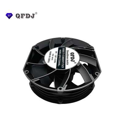 DC17251直流防水风扇12v 24vIP68工业防水散热风扇17厘米椭圆形