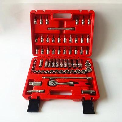 供应汽修组合工具 中飞套筒扳手 61件套筒扳手 3/8系列汽车修配