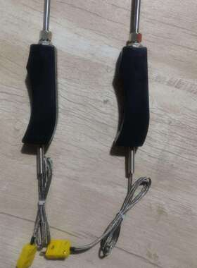 探针式热电偶WRN-187带引线K型热电偶电偶感温线探针热电偶