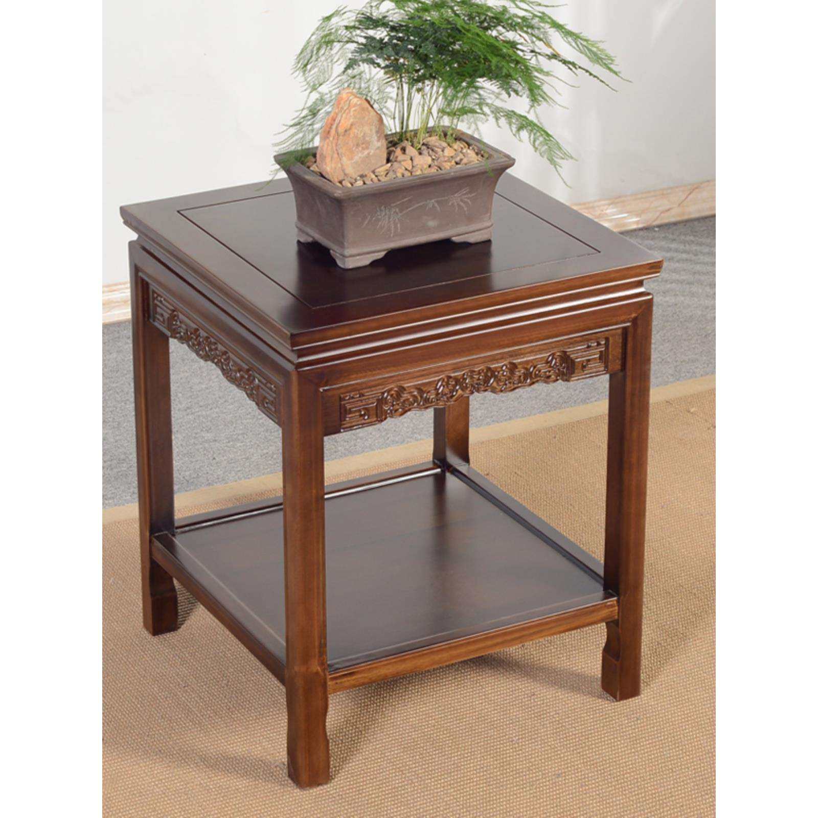 纯实木沙发边几角几侧边柜中式正小方桌茶几茶桌台鱼缸架花架盆景,电子元器件市场,其它元器件,淘宝优惠券,粉丝福利购,淘宝优惠卷