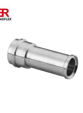 316L 不锈钢 VCR 接头，短自动管对焊压盖 316L-4-VCR-3AS