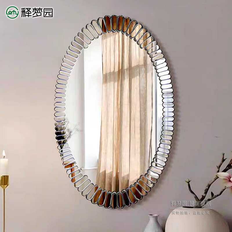 欧式现代装饰镜/玄关镜/浴室镜/时尚镜子/化妆镜/2334