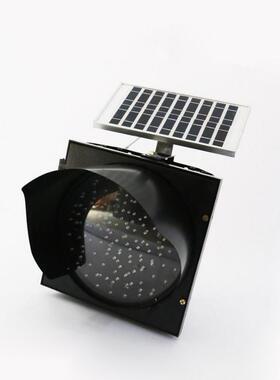 太阳能红闪灯交通黄闪灯交通信号灯LED太阳能黄红闪灯太阳能灯