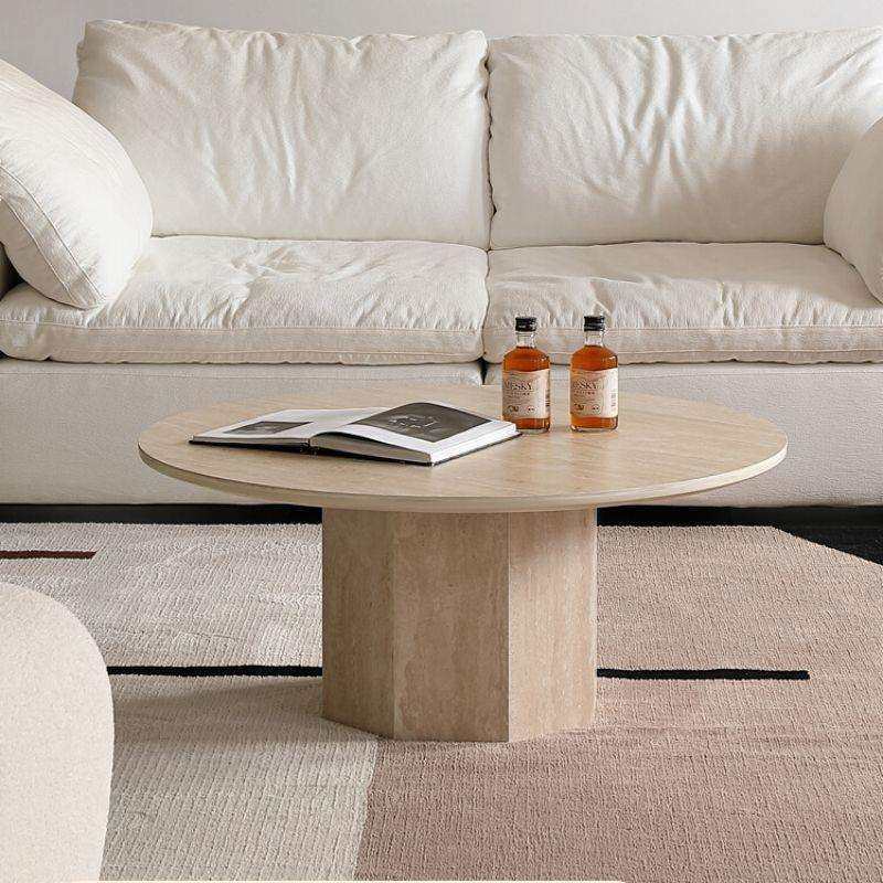 客厅家用洞石茶几家居圆形设计师法式小户型洞石岩板咖啡桌子,玩具/童车/益智/积木/模型,毛绒/玩偶/公仔/布艺类玩具,淘宝优惠券,粉丝福利购,淘宝优惠卷