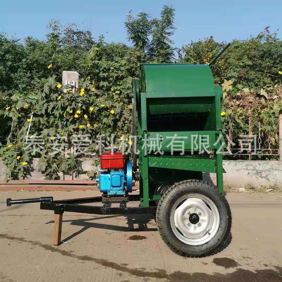 家用300型摘花生机小型手持式秧果分离机花生打秧机电机柴油机用