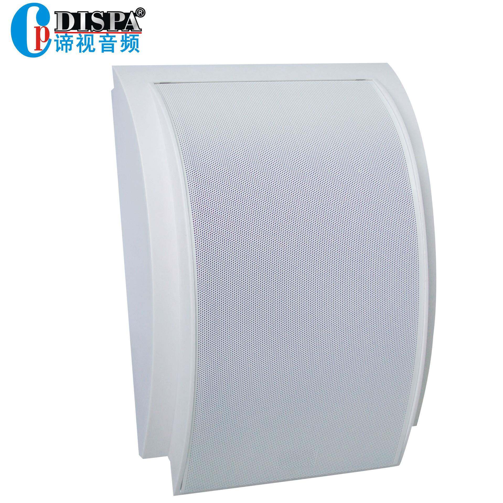 IP网络广播教室壁挂音箱商场超市背景音乐壁挂喇叭壁挂扬声器10W