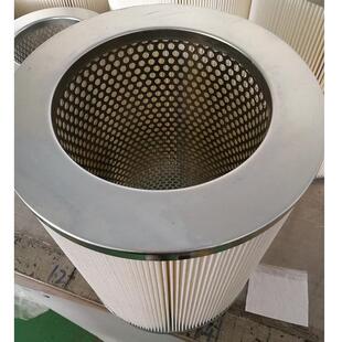 工业除尘滤芯滤筒除尘器设备五级通用配件袋式滤材10粉尘20寸空气