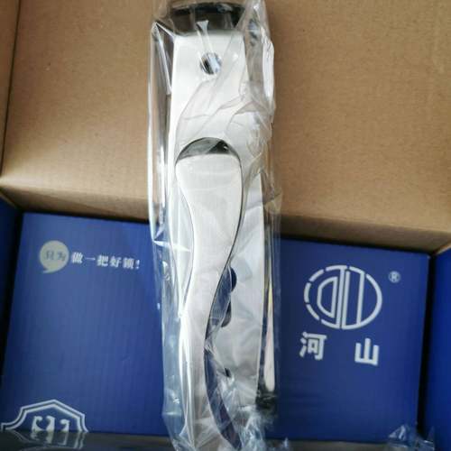 河山新越执手锁1.5厚室内工程木门小50不锈钢锁体小70锁芯