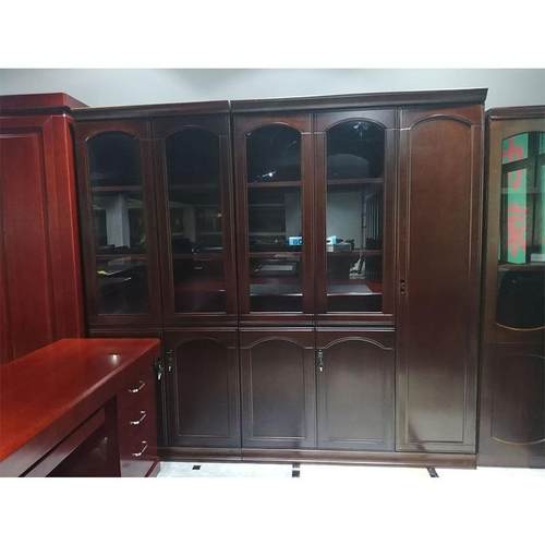 广西南宁办公家具油漆书柜木质办公文件柜贴资料档案柜豪华书柜