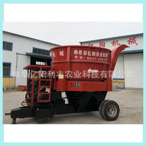 牧场喂牛羊稻草捆秸秆粉碎揉丝机 内蒙古大型圆盘式草捆粉碎机