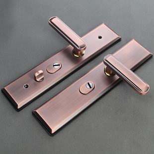 式 双拉簧多功能可调防盗门把手入户门025款 不锈钢防盗门拉手 新款