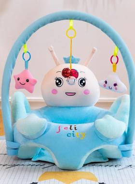 ij宝宝学座幼椅婴儿童沙安42399全防摔餐安抚学坐椅训练坐姿3-12