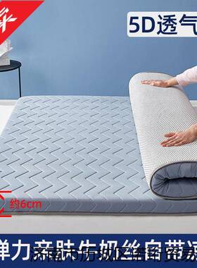 法莱绒床垫垫加厚双榻榻棉米海绵垫单人宿舍垫被VID褥子记忆子打