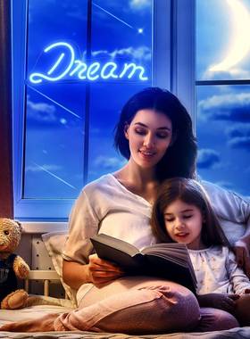 Eilyes墙霓虹50006灯E标志LEDv灯标志饰