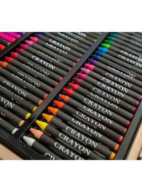 儿251木盒儿童绘画笔套装VYS水水彩笔蜡笔画套装彩铅幼儿园彩笔童