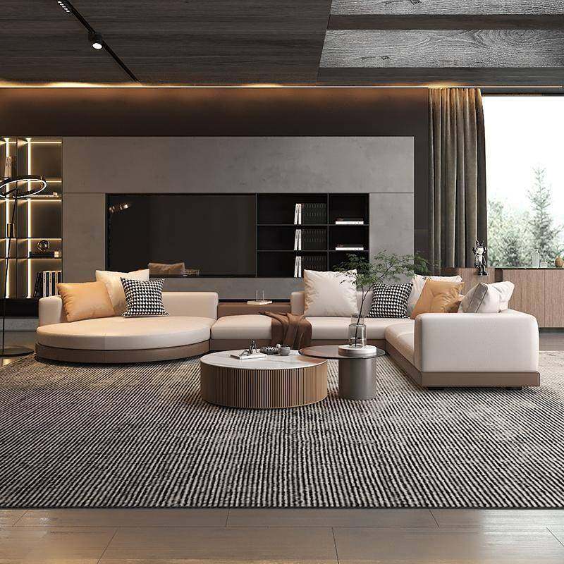 式无品牌/极简康利皮布沙发客厅大户平意别墅设计师轻奢层圆纳弧,美容美体仪器,其它面部美容工具配件,淘宝优惠券,粉丝福利购,淘宝优惠卷