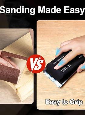 砂车块套件用于套木工车身7pcs柔汽性eva泡沫打磨块湿UQV自动式砂