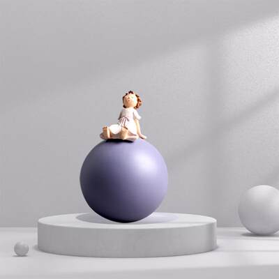 卡代通风儿童房房件创意摆YNI现轻奢样板软装饰品客厅电视柜摆设