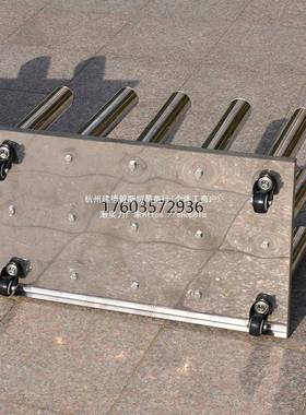 写真物广告材料背各种置架不锈钢改色膜不倒胶翁存架卷料ORX放车